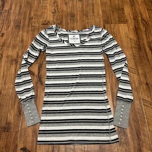 y2k striped longsleeve